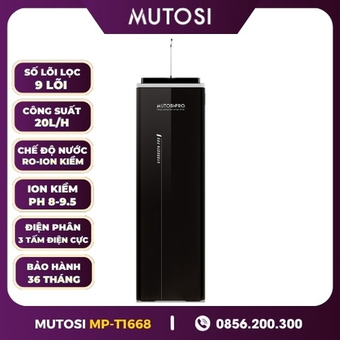 Máy Lọc Nước Điện Giải Ion Kiềm Hydrogen Mutosi MP-T668