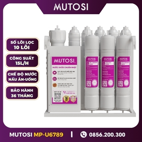 Máy Lọc Nước Để Gầm Mutosi MP-U6789