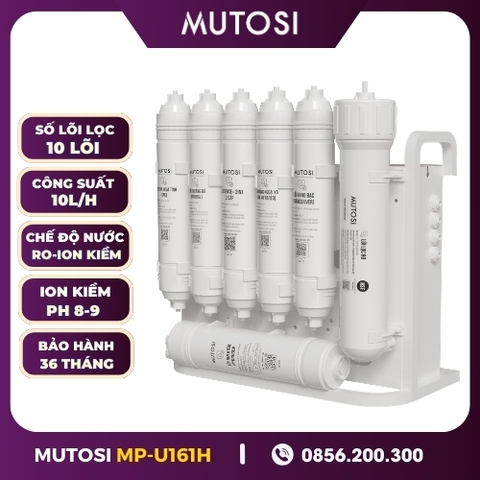 Máy Lọc Nước Để Gầm Ion Kiềm Hydrogen Mutosi MP-U161H