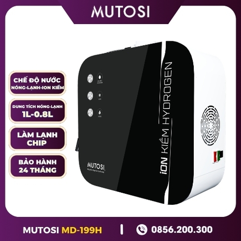Máy Chuyển Đổi Nước Nóng Lạnh Ion Kiềm Hydrogen Mutosi MD-199H
