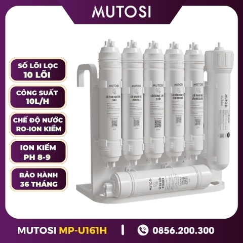 Máy Lọc Nước Để Gầm Ion Kiềm Hydrogen Mutosi MP-U161H