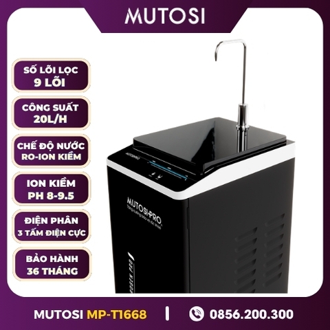 Máy Lọc Nước Điện Giải Ion Kiềm Hydrogen Mutosi MP-T668