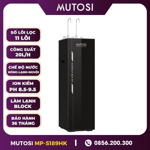 Máy Lọc Nước Nóng-Lạnh-Nguội-Ion Kiềm Hydrogen Mutosi MP-S189HK