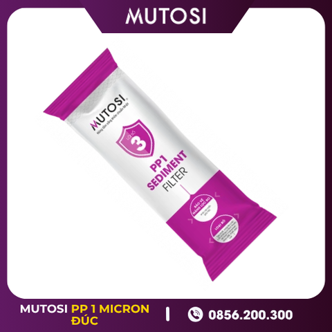 Lõi Lọc Thô PP 1 Micron Mutosi (Đúc)