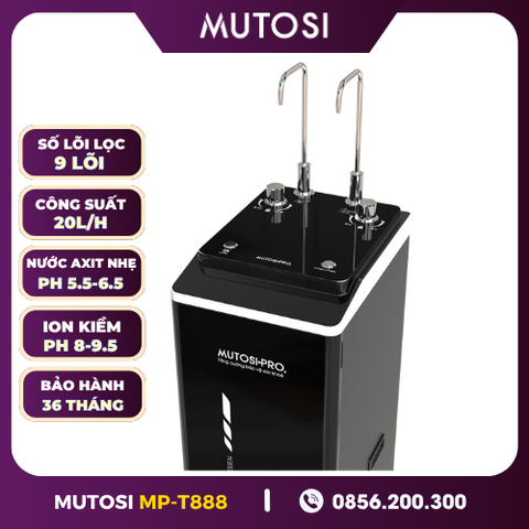 Máy Lọc Nước Điện Giải Ion Kiềm Hydrogen Mutosi MP-T888