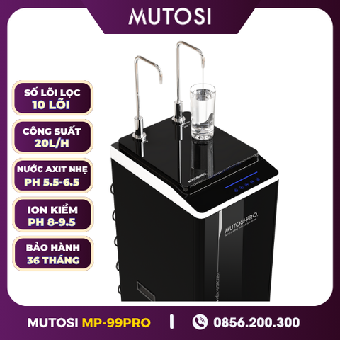 Máy Lọc Nước Điện Giải Ion Kiềm Hydrogen Mutosi MP-99PRO