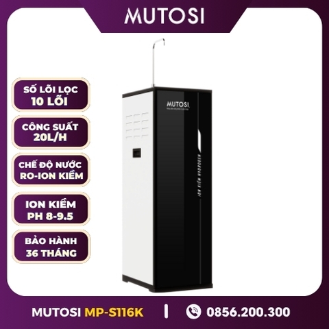 Máy Lọc Nước Ion Kiềm Hydrogen Mutosi MP-S116K