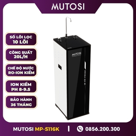Máy Lọc Nước Ion Kiềm Hydrogen Mutosi MP-S116K