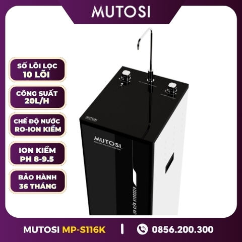 Máy Lọc Nước Ion Kiềm Hydrogen Mutosi MP-S116K