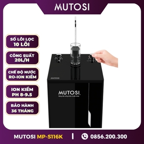Máy Lọc Nước Ion Kiềm Hydrogen Mutosi MP-S116K