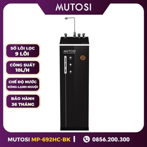 Máy Lọc Nước Nóng Lạnh Nguội 9 Lõi Mutosi MP-692HC-BK