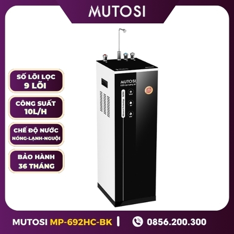 Máy Lọc Nước Nóng Lạnh Nguội 9 Lõi Mutosi MP-692HC-BK