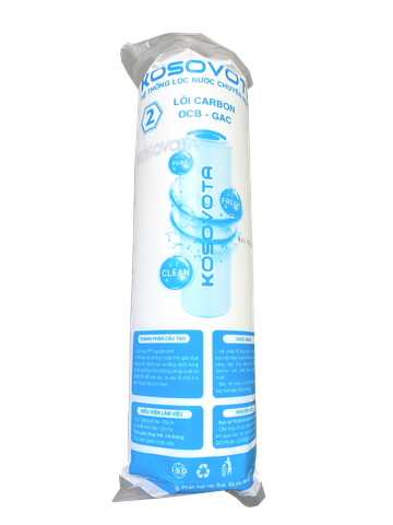 Lõi lọc số 2 Than hoạt tính CARBON - OCB/GAC Kosovota