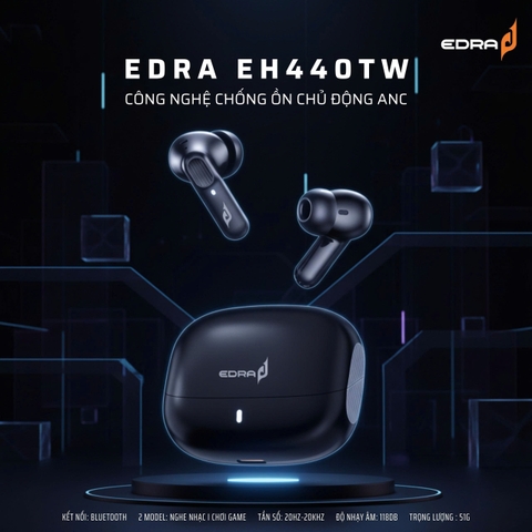 Tai nghe True Wireless E-Dra EH440TW