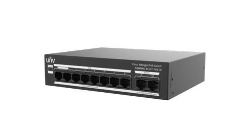 Switch UNV NSW3000-8T2GT-LPOE-IN 10 Cổng ( 8 PoE + 2 Uplink ) 10/100 Mbps