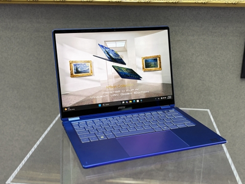 Laptop MSI Prestige 14 Flip AI+ Vincent Van Gogh Edition Starry Night Over the Rhône - 260VN