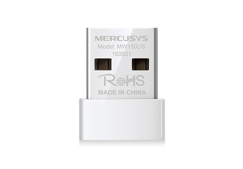 USB Wifi siêu nhỏ chuẩn N đạt tốc độ 300MBPS Mercusys MW150US