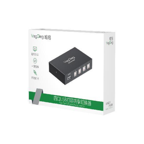 Bộ Chia Máy in 1 ra 4 Bấm Công Tắc Veggieg V-F402