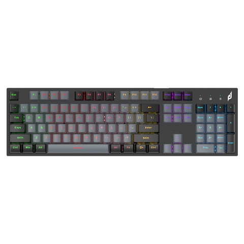 Bàn phím cơ chơi game EDRA EK315X (Black + Gray)