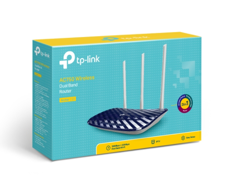 Thiết bị định tuyến, TP-Link, 2.4GHz/5Ghz, Archer C20
