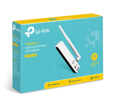 Thiết bị thu phát vô tuyến, TP-Link 150M, TL-WN722N