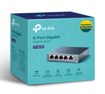 Switch 5 cổng 10/100/1000Mbps TP-LINK TL-SG105