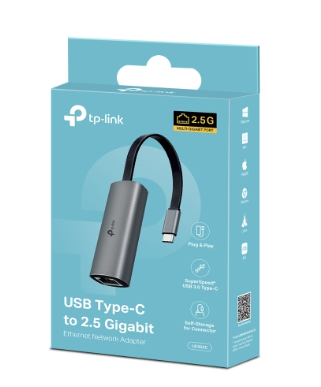 Bộ chuyển đổi TP-Link UE302C USB Type-C to Lan Gigabit