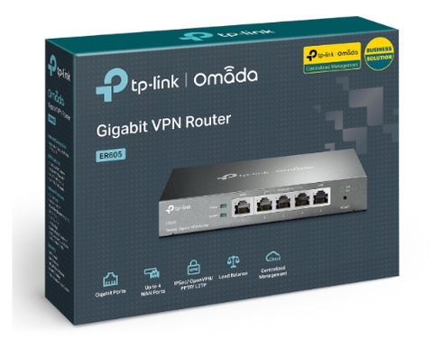 Router VPN Gigabit Omada TP-LINK ER605