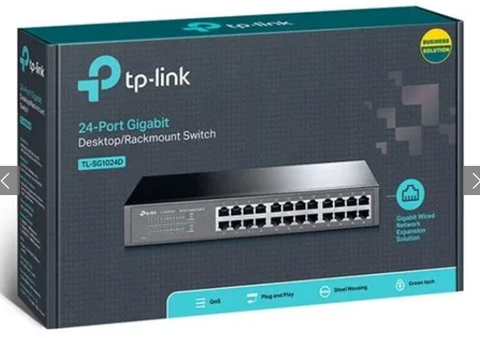 Switch TP-Link TL-SG1024 (Gigabit (1000Mbps)/ 24 Cổng/ Vỏ Thép)