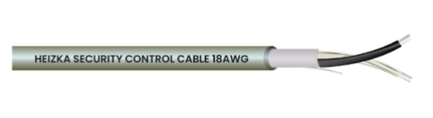 Cáp tín hiệu chống cháy, chống nhiễu Heizka 18AWG (HER18S2LZ)