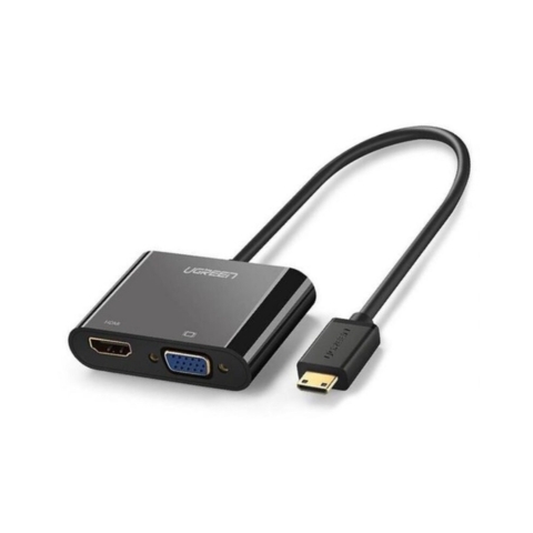 Bộ Chuyển Đổi HDMI Ugreen CM101 Chuyển Sang HDMI/VGA