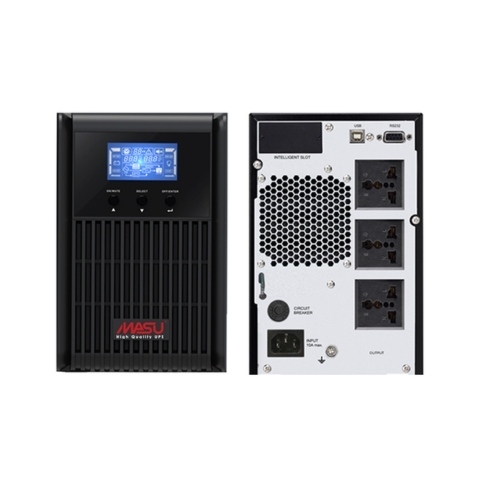 Bộ Lưu Điện Online Masu MS – 1KS LCD 1000VA/900W