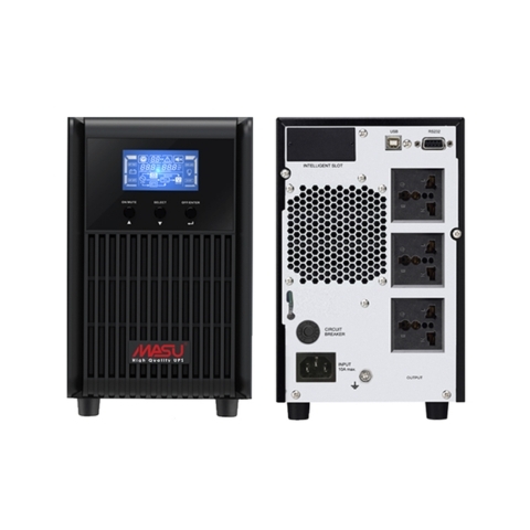 Bộ Lưu Điện Online Masu MS – 2KS LCD 2000VA/1800W