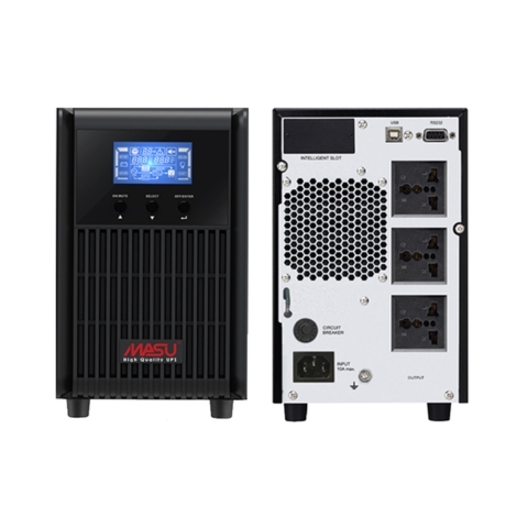 Bộ Lưu Điện Online Masu MS – 3K LCD 3000VA/2700W