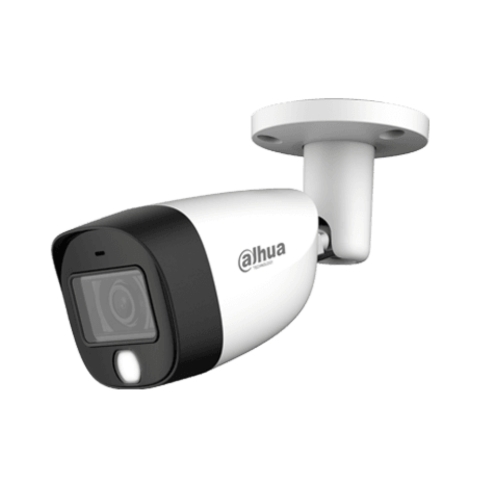 Camera HDCVI Dahua 2MP DH-HAC-HFW1200CMP-IL-A Full Color Ánh Sáng Kép Có Mic