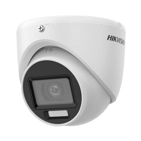 Camera HDTVI 2MP Dome Hikvision DS-2CE76D0T-EXLMF Dual Light