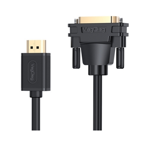 Cáp Chuyển Đổi 2 Chiều HDMI DVI 2.0V VegGieg V-D204 3m