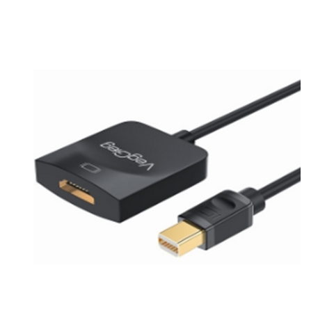 Cáp Chuyển Mini DP DisPlayport Sang HDMI VegGieg V-Z616