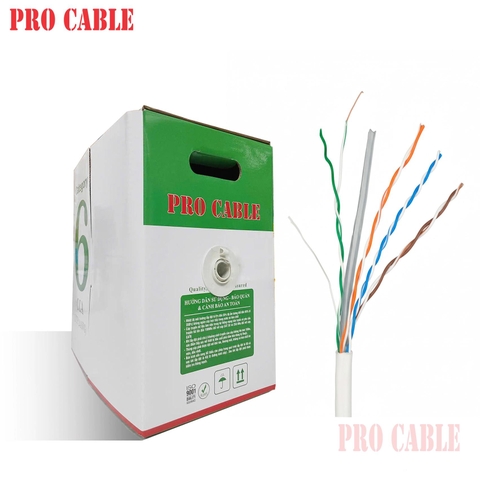 Cáp mạng ProCable Cat5e U/UTP CCA
