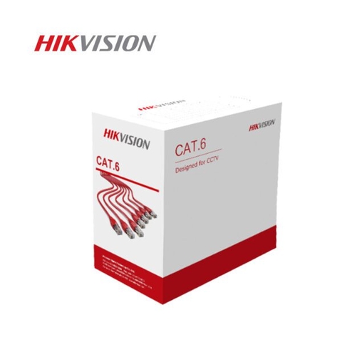 Cáp Mạng Chuyên Dụng CAT6 Hikvision DS-1LN6UTC0 8 Lõi Nguyên Chất