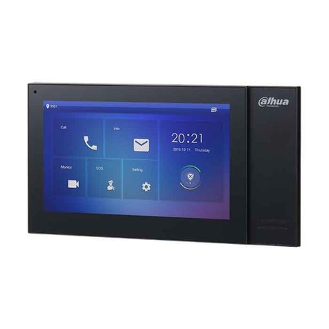 Màn hình cảm ứng: Color 7-inch TFT LCD tỉ lệ 1024x600 DHI-VTH2421FB-P