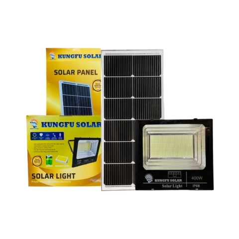 Đèn Năng Lượng Mặt Trời 400W KungFu Solar KF-83400 Tấm Pin Mono