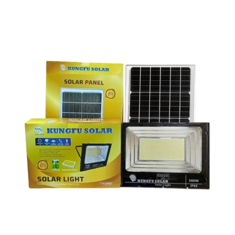 Đèn Năng Lượng Mặt Trời 500W KungFu Solar KF-83500 Tấm Pin Mono
