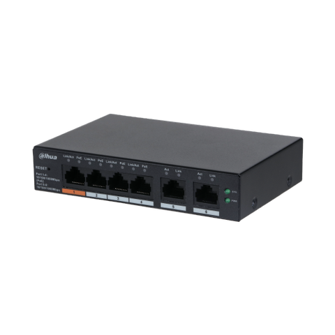 Switch PoE Cloud 6 port với 4 port PoE DH-CS4006-4GT-60