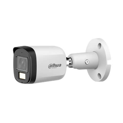 Camera Thân HDCVI Full Color ánh sáng kép thông minh 2.0MP (Dòng Cooper) DH-HAC-B2A21P-U-IL-A