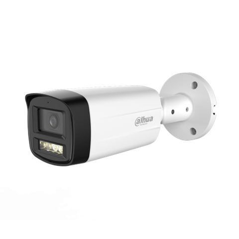 Camera Thân HDCVI Full Color ánh sáng kép thông minh 5.0MP DH-HAC-HFW1500THP-IL-A