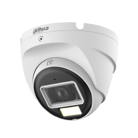 Camera Dome HDCVI Full Color ánh sáng kép thông minh 2.0MP (Dòng Cooper) DH-HAC-T2A21P-U-IL-A