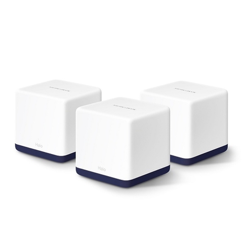 Hệ Thống Wi-Fi Mesh Cho Gia Đình AC1900 Mercusys Halo H50G (3 pack)