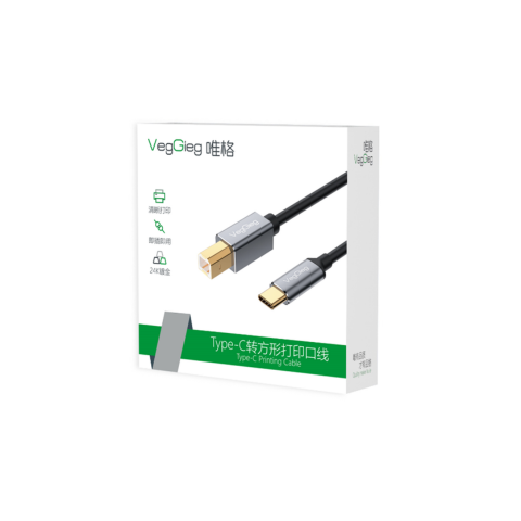 Cáp USB IN CỔNG USB TYPE C 1.5m V-U404 Veggieg