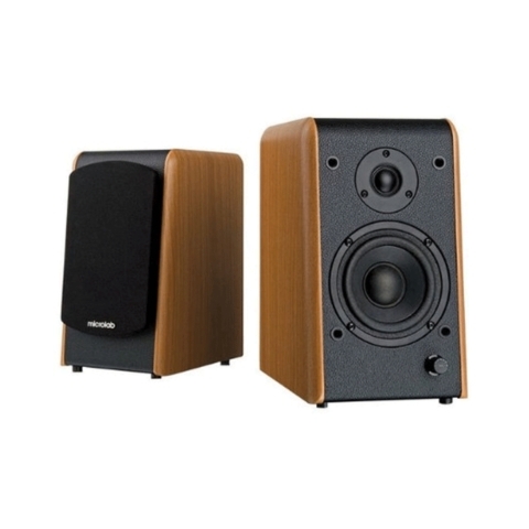 Loa Vi Tính MICROLAB B-77BT 2.0 64W RMS Màu Gỗ Bluetooth 4.1